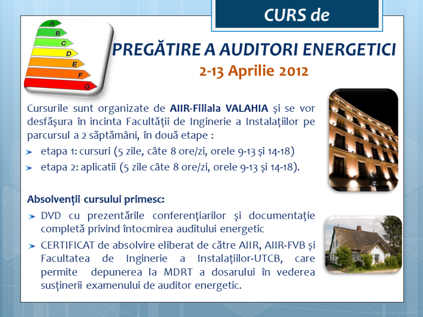 Untitled-1 - Urmatorul curs de pregatire a auditorilor energetici incepe pe 2 aprilie 2012!