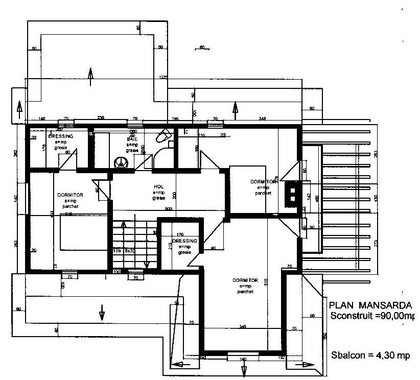 mansarda - OFERTA LUNII MAI - CASA LEMN LA NUMAI 67662 EURO - PRET PENTRU CASA