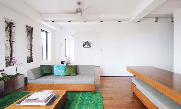 Apartament transformat - Transformarea unui apartament in New York