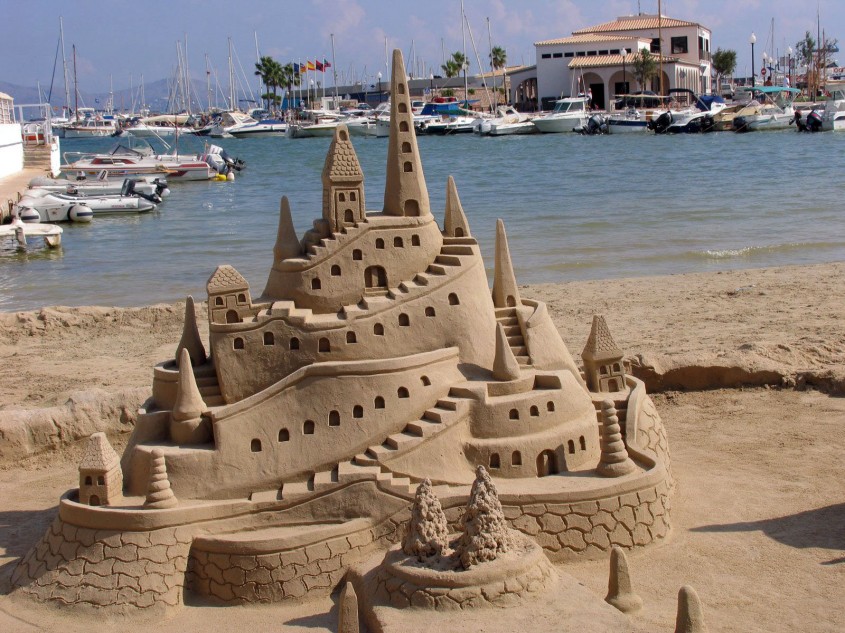 Sand_castles - Sculpturi in nisip