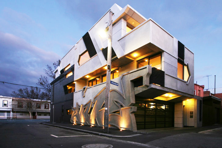 Apartamentul Hive 1 - Apartamentul Hive creat pentru un iubitor de graffiti din Melbourne