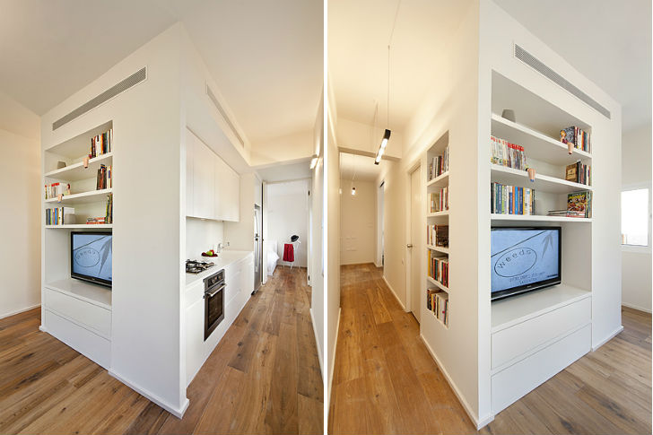 Apartament in Tel Aviv - Amenajarea inteligenta a unui apartament din Tel Aviv