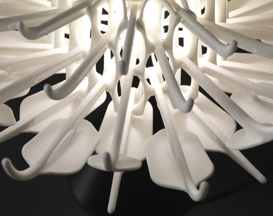 Bloom lamp8 - Lampa de birou realizata cu ajutorul unei imprimante 3D
