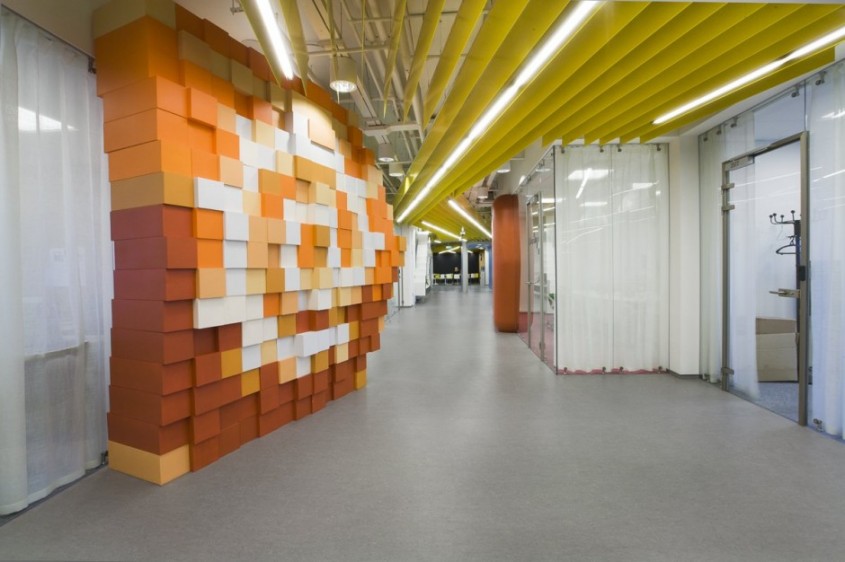 Sediul Yandex5 - Sediu de birouri pentru Yandex