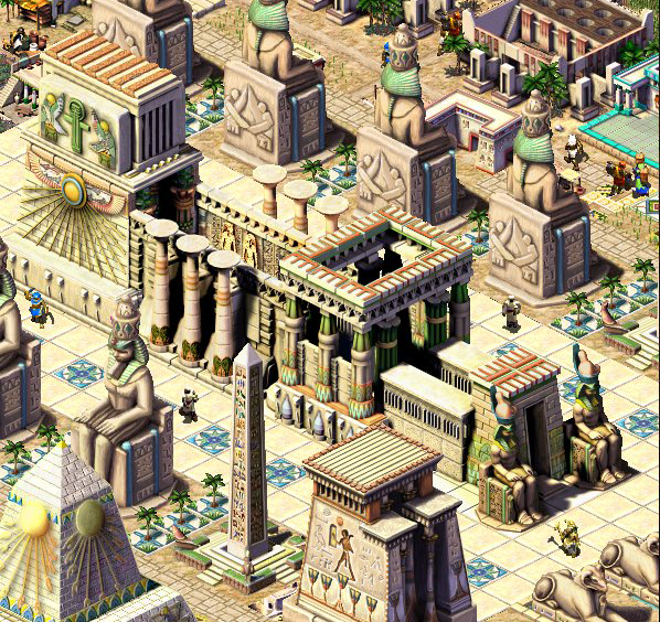 Un joc de strategie Pharaoh care te transforma intr-un constructor antic si iti face cunostinta cu