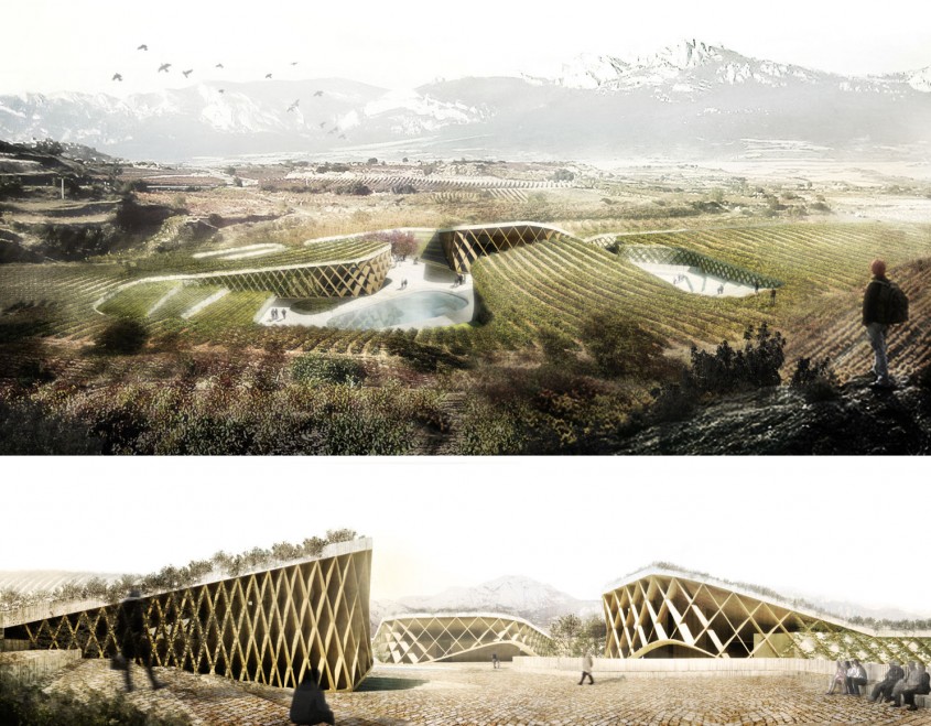 Vinarie2 - Propunerea celor de la Rivas y Urena Arquitectos castiga Concursul de Peisagistica Arhitectura si