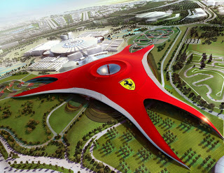 Lumea Ferrari din Abu Dhabi - Abu Dhabi, capitala Emiratelor Arabe