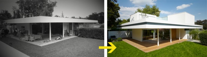 House S2 - Extinderea si reconversia unui pavilion din anii ’60