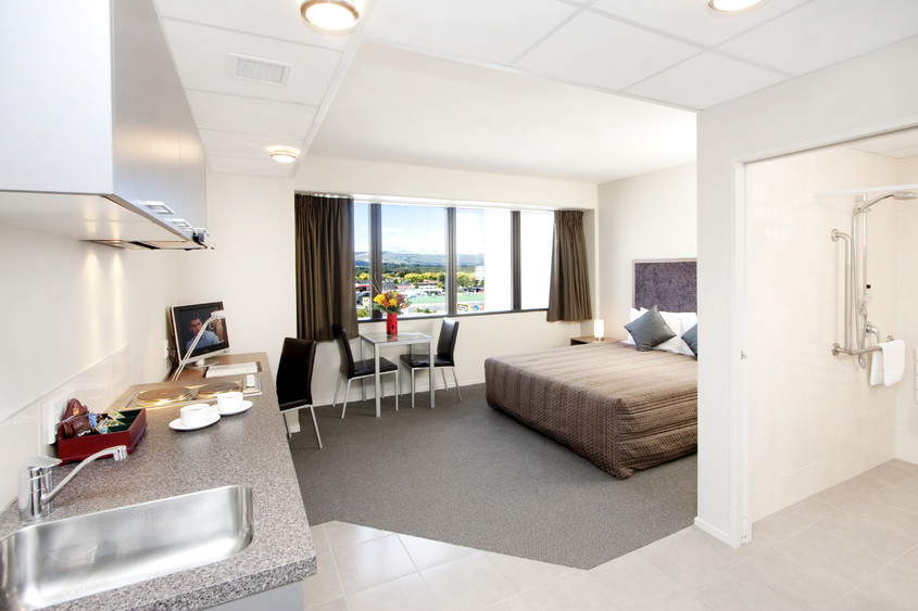 Foto via www questapartments co nz - Cateva idei de reproiectare a spatiului prea mic din