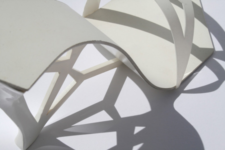Pantofi creati de Tea-Petrovic inspirata de Santiago Calatrava - Arhitectii proiecteaza pantofi