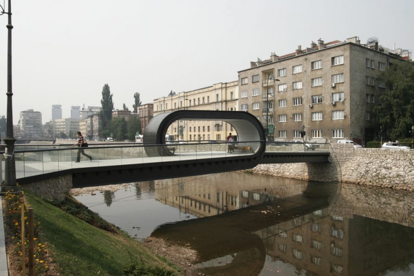 Podul Festina Lente4 - Podul Festina Lente din Sarajevo