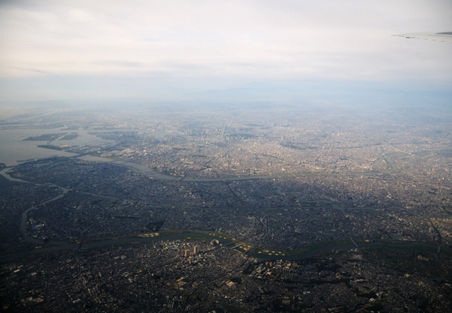 Tokyo - Metropole cu peste 20 milioane de locuitori (foto: www.airliners.net)