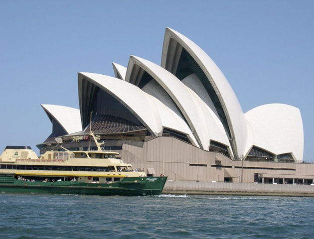 Opera din Sydney, Australia (arhitect Jøn Utzon) - Cladiri iconice