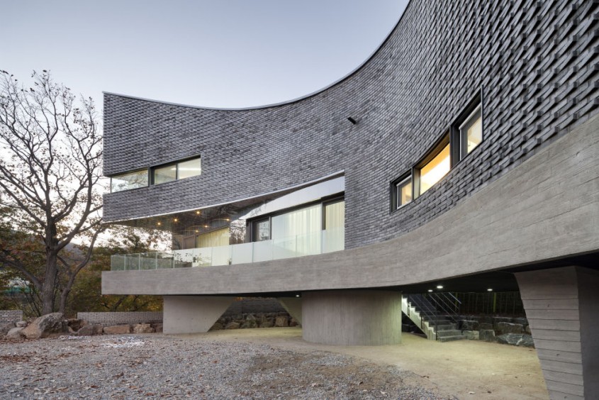 Casa curbata2 - Casa curbata in Coreea de Sud