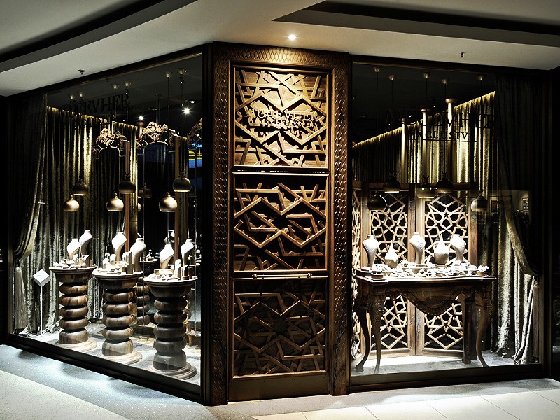Mucevher Exclusive Jewellery Store © ESAT FISEK INTERIORS - LUXURY INTERIORS, cu Esat FISEK