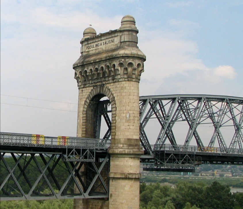 Foto via www.inventatori.ro - Podul de la Cernavoda (Foto via www.inventatori.ro)