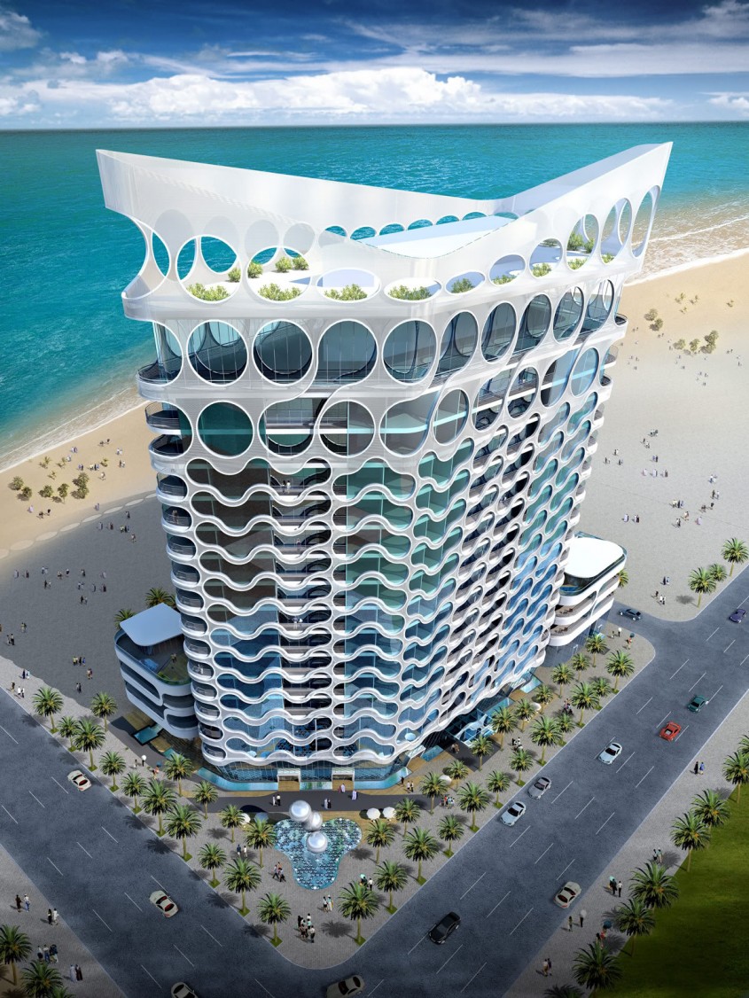 Pixel Tower, Dubai - Patru proiecte ce sfideaza cerul