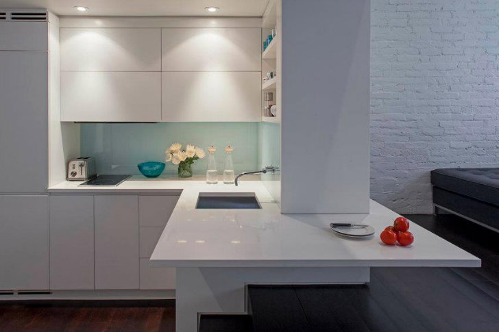 Apartament micro-loft, locuire supraetajata - Un apartament de doar 40mp, locuire supraetajata