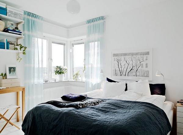 Un apartament scandinav decorat cu multa imaginatie - Un apartament plin de obiecte decorative si culori