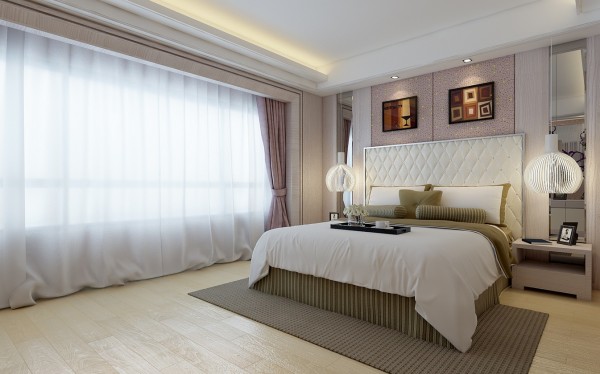 Foto via www.home-designing.com - Zece idei de amenajare a unui dormitor, in culori neutre