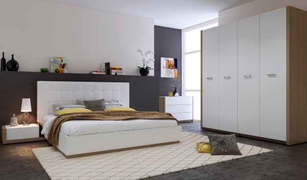 Foto via www.home-designing.com - Zece idei de amenajare a unui dormitor, in culori neutre