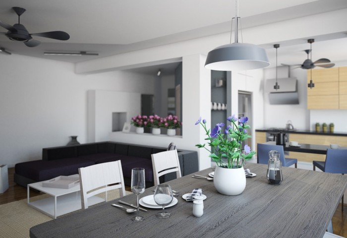 Fajno Design - Spatiile centrale ale unei locuinte, create pentru echilibru si confort perfect palpabil