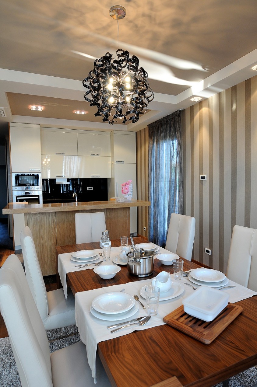 Apartament-in-Belgrad - Texturi si linii moderne, in Belgrad