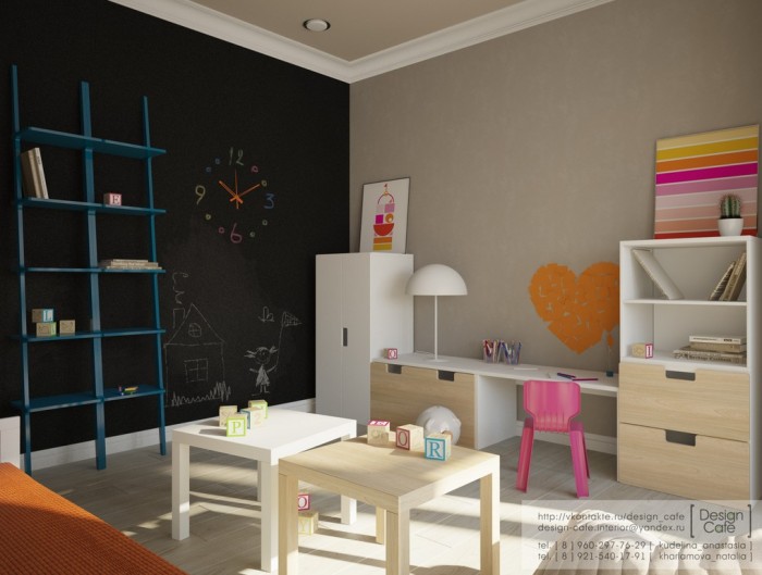 Un apartament tineresc pentru o familie cu copii - Un apartament tineresc pentru o familie cu
