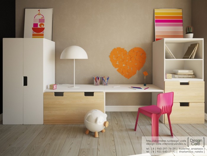 Un apartament tineresc pentru o familie cu copii - Un apartament tineresc pentru o familie cu