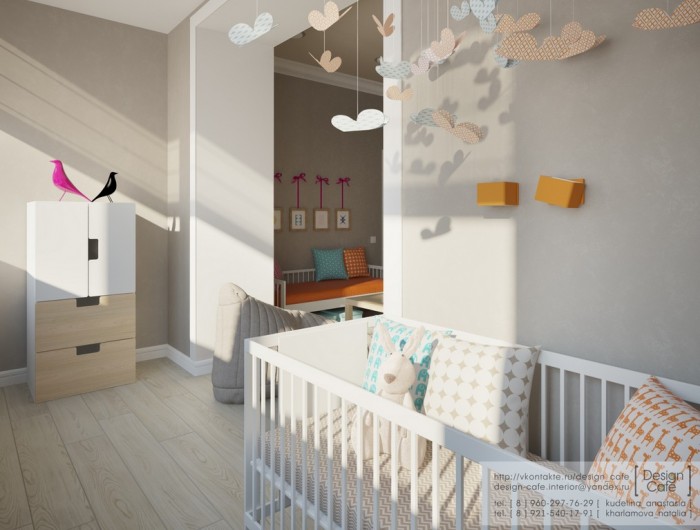 Un apartament tineresc pentru o familie cu copii - Un apartament tineresc pentru o familie cu