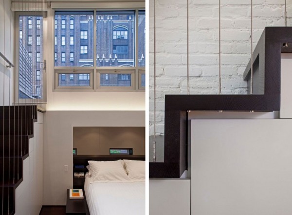 Scarile separa spatiile chiar pe mai multe nivele - Cum poate fi proiectat un apartament pe