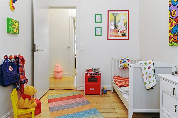 Camera copiilor plina de culoare - Un apartament ideal pentru o familie perfecta confortabil practic si
