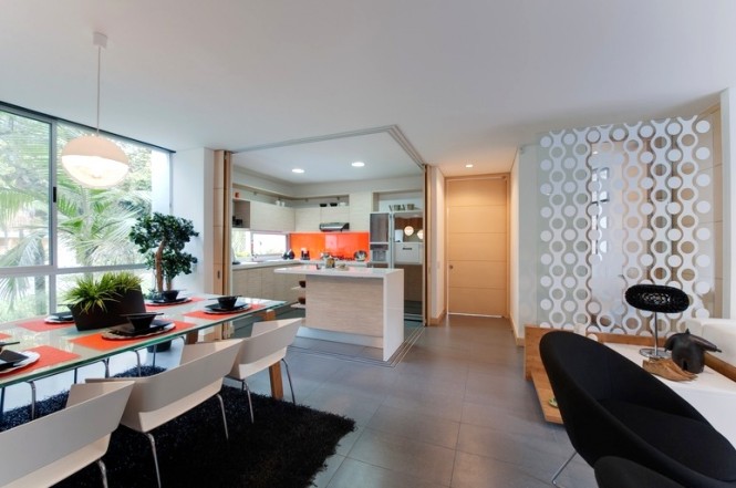 Elemente contemporane si confort - Un apartament in stil pop, designer Mao Lopez