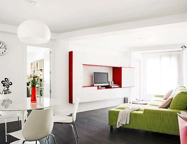 Un apartament cu pereti si dispunere asimetrica - Un apartament cu pereti si dispunere asimetrica