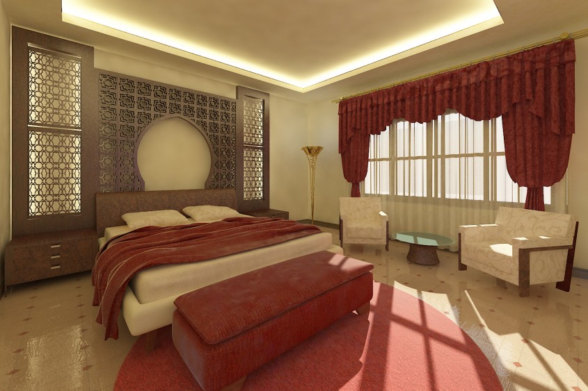 Foto via shedesign deviantart com - Dormitoare orientale cu inspiratie fierbinte din tarile arabe asiatice si