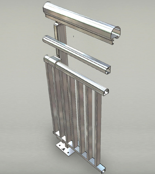 Model Roma - Sisteme pentru balustrade METRA