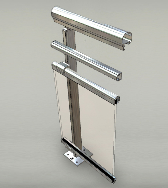 Model Verona - Sisteme pentru balustrade METRA