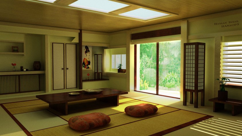 Foto via besthomeinspirations.com - Traieste simplu: inspiratie japoneza pentru spatii de interior variate
