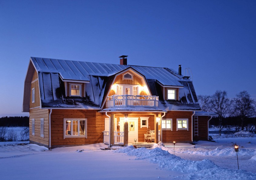 Foto via www.arcticcircleproperty.com  - De vacanta: case si peisaje din Laponia