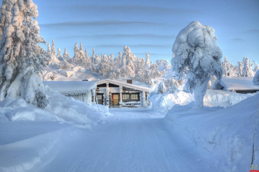 Foto via www.travelallage.com2 - De vacanta: case si peisaje din Laponia