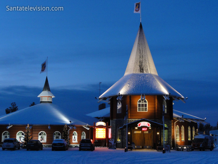 Orasul lui Mos Craciun in Laponia foto via www santatelevision com - De vacanta case si