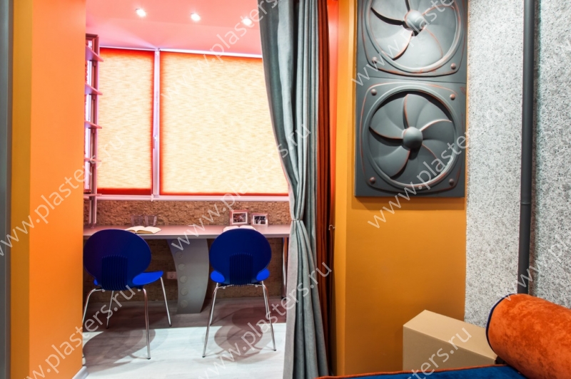 Sub aripa avionului - Realizat cu SILK PLASTER South 941 Sub aripa avionului - Realizat cu SILK PLASTER South 941 - Sub aripa avionului - Tencuiala