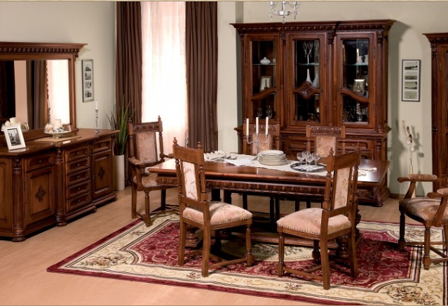 Mobila sufragerie Venetia lux - Reduceri de 15% la garniturile complete de mobilier
