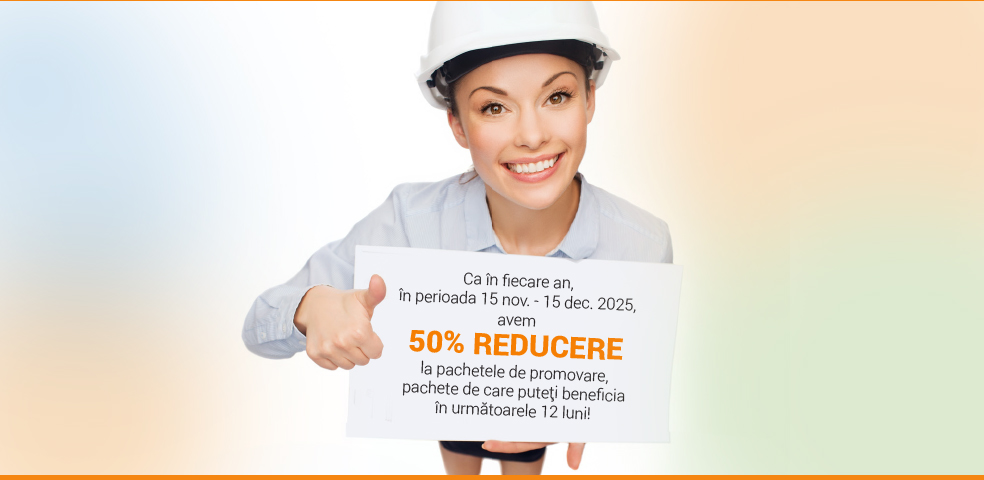 Campanie aniversara de iarna SpatiulConstruit.ro - 2025