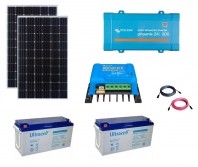 Kit Fotovoltaic Off-Grid 600W cu invertor de 800VA