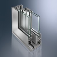 Sistem de profile din aluminiu pentru usi liftant-glisante neizolate - Schüco ASS 50.NI
