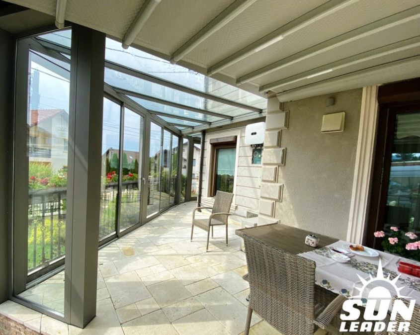 Pergola Flat si sisteme de sticla – proiect rezidential Sun Leader