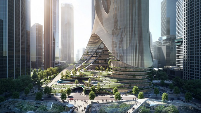 O nouă clădire uimitoare proiectată de Zaha Hadid Architects