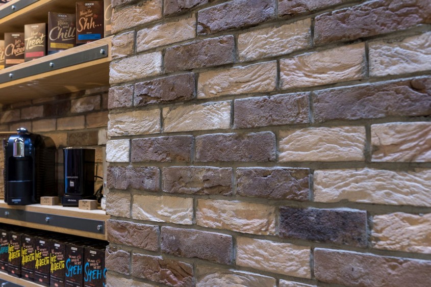 Detalii - caramida aparenta placaj klinker Amedio Mix