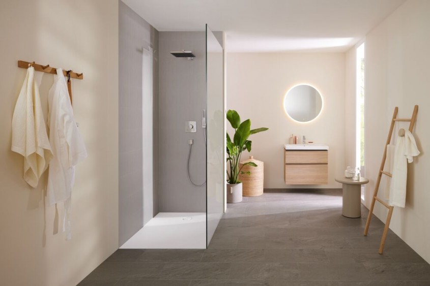 Geberit CleanFloor: Arta minimalismului se mută &icirc;n cabina de duș